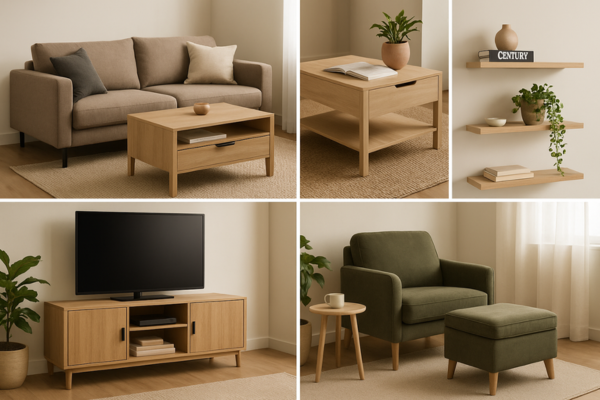 ideias de móveis para apartamentos pequenos