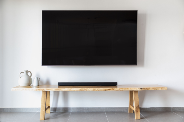 qual altura ideal para painel de tv
